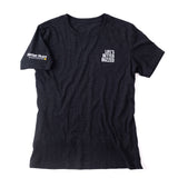 Women's "Life's NORCON STORE LLC" Scoop Neck Tee -Black