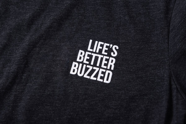 Women's "Life's NORCON STORE LLC" Scoop Neck Tee -Black