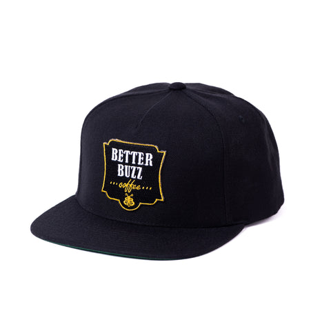 Hat - BB Logo - Black/Black Snapback