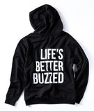 Unisex BB Logo Pullover Hoodie - Black
