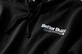 Unisex BB Logo Pullover Hoodie - Black