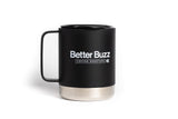Klean Kanteen BB Logo Camping Mug W/ Tumbler Lid - 12 oz Black
