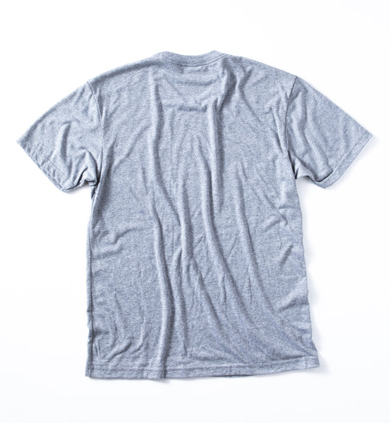 Unisex Chest Logo Tee W/ Bee - Grey