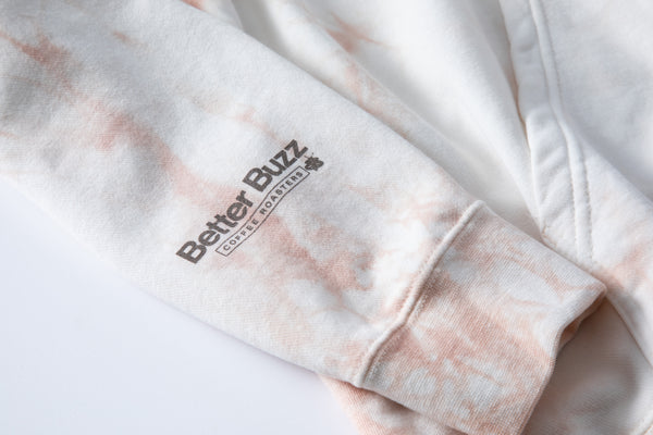 LBB Tie Dye Hoodie - Dusty Pink
